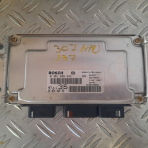 Calculator motor ECU Peugeot 307 1.6 benzina cod motor NFU cod 9647480580 