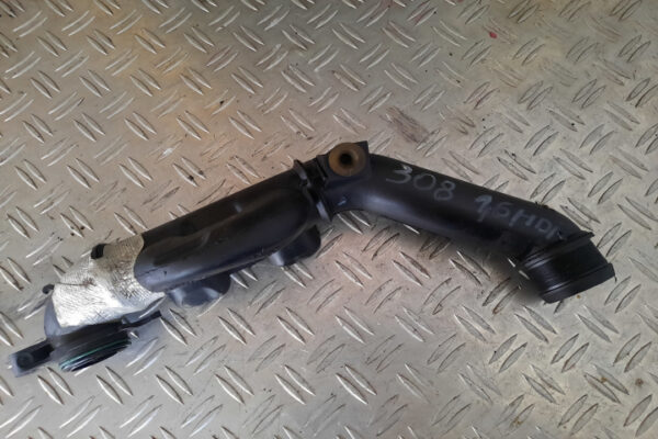 Tub turbo admisie/intercooler 1.6 HDi 90cp cod 9653778480 Peugeot/Citroen