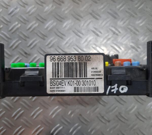 Modul BSI cod 9666895380 02 04EV K01 1.6 16V turbo 5FX
