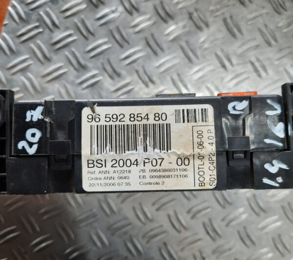 Modul BSI Peugeot Citroen cod 9659285480 P07 1.6 16V