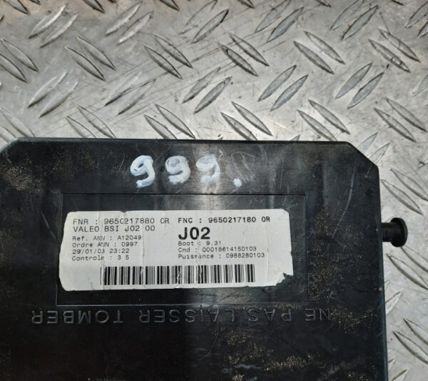 Modul BSI 9650217880/9650217180 J02 1.6 benzina