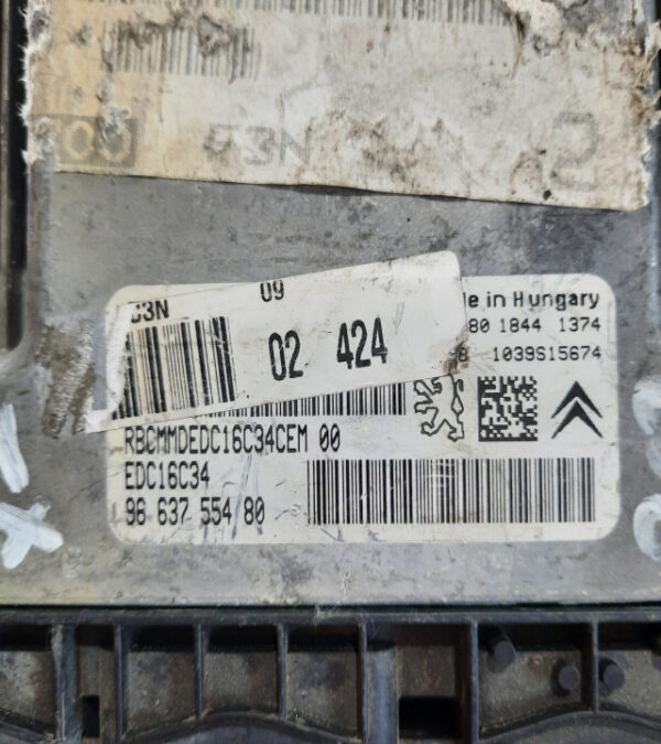 20220822-165551-jpg-uniq-id-6304b44f04ff9r-1.jpg Calculator motor ECU Peugeot 207 1.6 HDi cod motor 9HX cod 9663755480