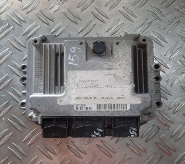 Calculator motor ECU Peugeot 307 1.6 HDi cod motor 9HX cod 9661773380