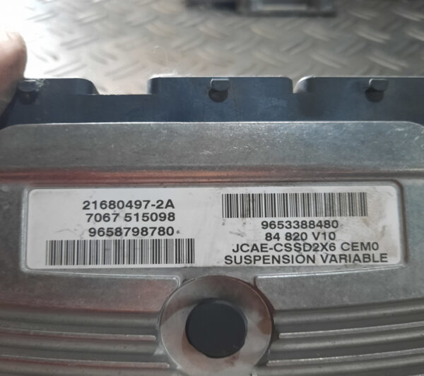 ECU Calculator suspensie variabila 9653388480 JCAE CSSD2X6 CEM0