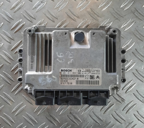 Calculator motor ECU Peugeot 307 1.6 HDi cod motor 9HX cod 9661773380