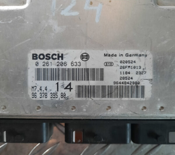 Calculator motor ECU Citroen Xsara 1.6 benzina cod motor NFU cod 9637839580