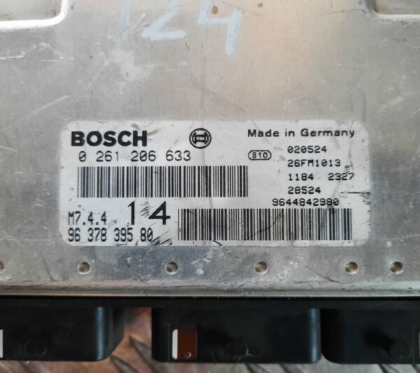 Calculator motor ECU Citroen Xsara 1.6 benzina cod motor NFU cod 9637839580