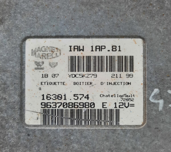 20220906-125626-jpg-uniq-id-63203c08c7611.jpg Calculator motor ECU Peugeot 206 1.4 benzina cod 9637086980