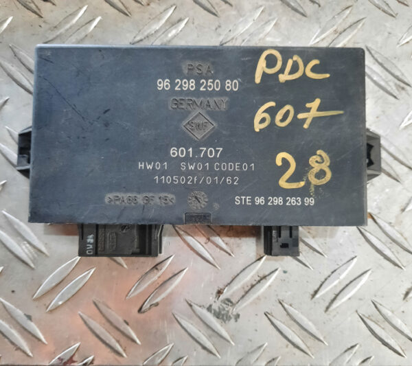 Modul senzori parcare Peugeot 607 9629825080