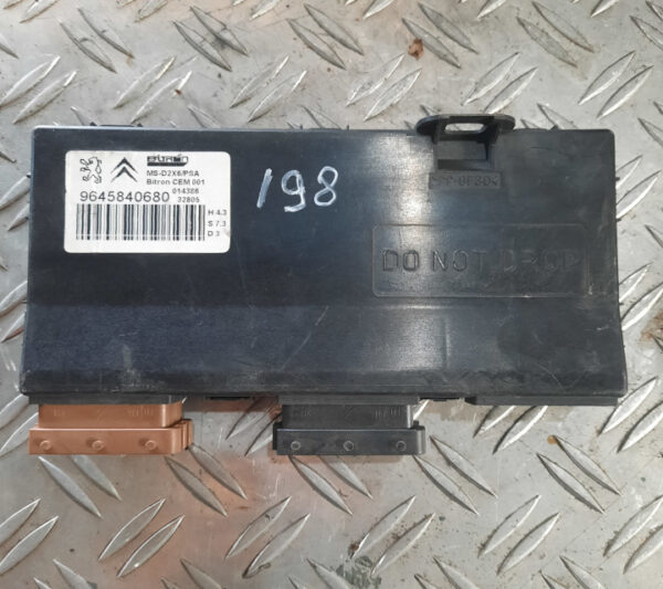 Modul scaune electrice Peugeot 407 9645840680