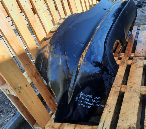 Bara spate cu senzori parcare Jaguar XF 2008-2015 (negru)