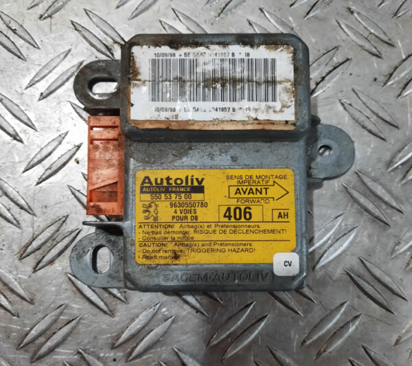 Calculator / Modul airbag 9630550780 Peugeot 406