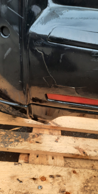 Bara spate completa Citroen C6 2009 (colant negru)
