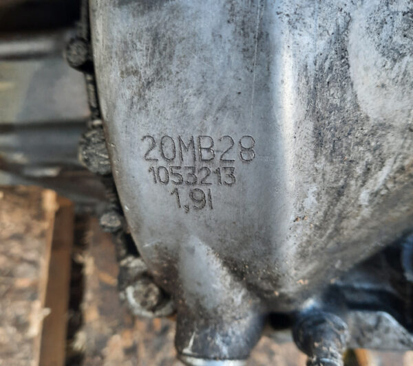 Cutie viteze manuala 6 trepte Citroen C5 2.0 HDi cod motor RHR cod 20MB28