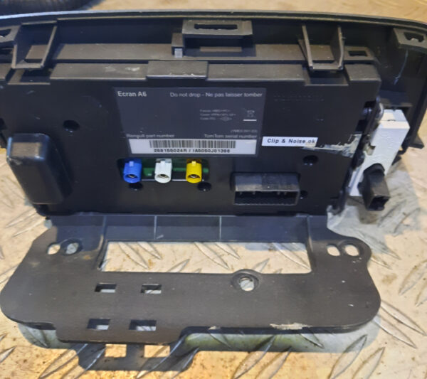 Display bord navigatie 259155024R Renault Clio 3 Facelift 2010