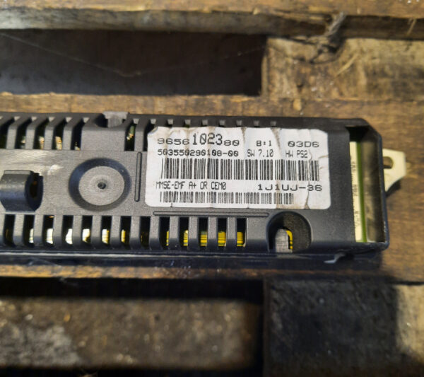Display bord 9656102380 Peugeot 207
