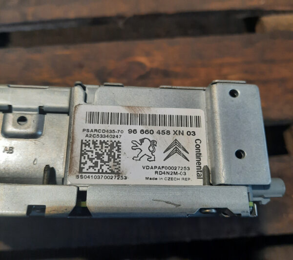 CD Player / Radio fara MP3 96660458XN Peugeot 308