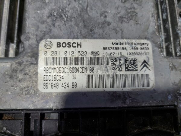ECU Calculator motor Peugeot Citroen 1.4 hdi cod EDC16C34 9664843480