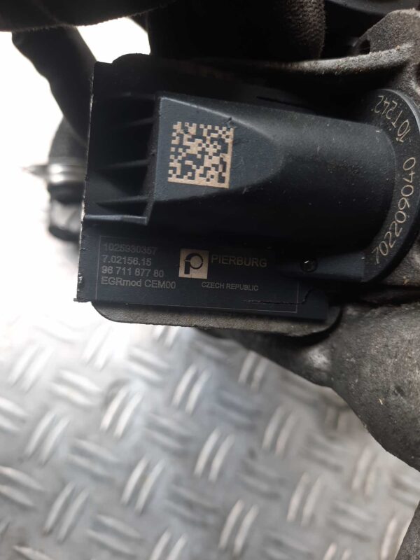 EGR cu racitor gaze 9671187780 1.6 HDi 109cp 9HR Peugeot 308 CC 2011