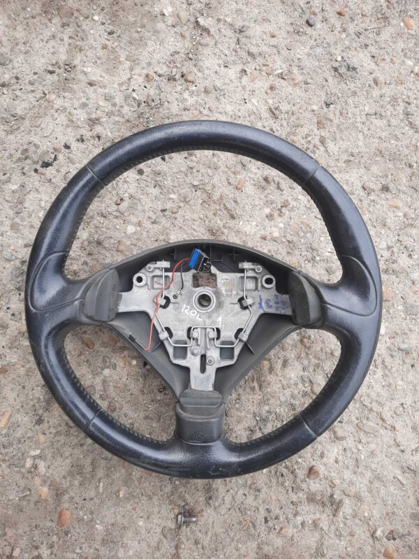 Volan piele in trei spite Peugeot 407 an 2008
