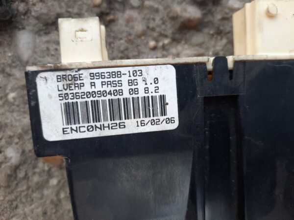 Modul motoras geam dreapta fata 996388-103 Peugeot 307 Break