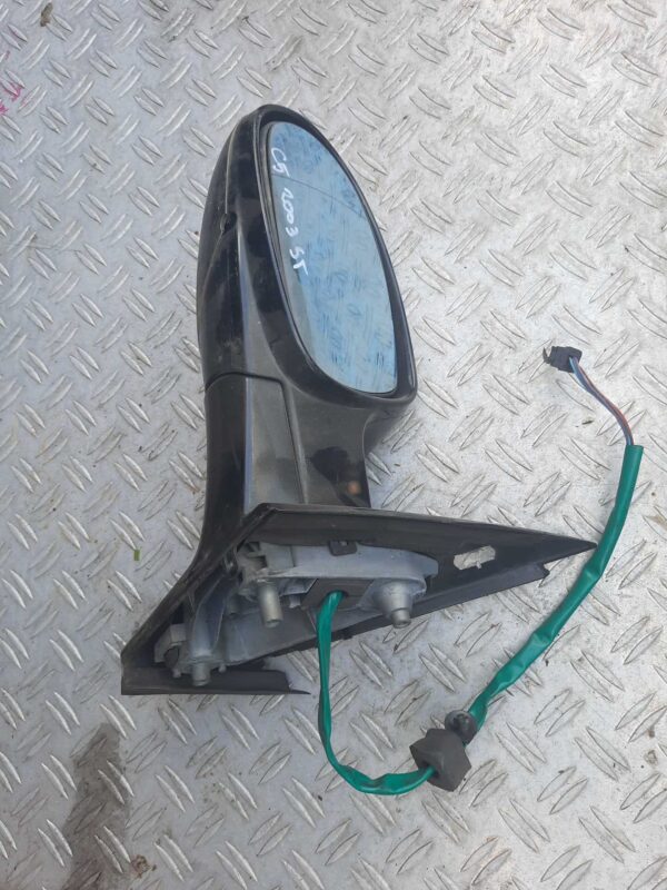 Oglinda dreapta rabatabila electric Citroen C5 I an 2003 (argintiu)