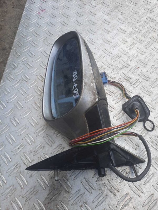 Oglinda dreapta electrica Peugeot 406 an 2003 (argintiu)