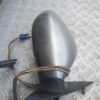 Oglinda dreapta electrica Peugeot 406 an 2003 (argintiu)