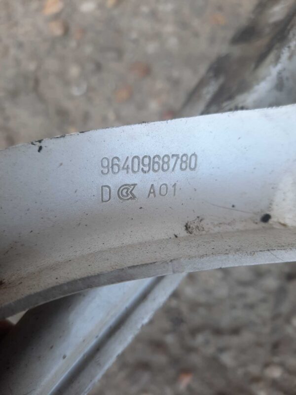 Set balamale capota 9640968780 9640968880 Peugeot 407