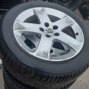 Set roti / Jante aliaj cu cauciucuri iarna Peugeot 407 dimensiune 225/55R17
