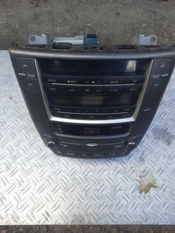 Consola centrala media panou clima AC Lexus IS 250 an 2009