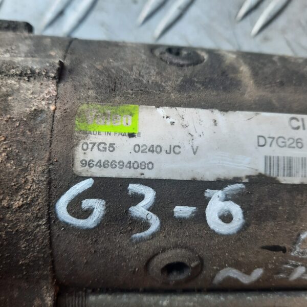 Electromotor Peugeot 307 206 Citroen C4 1.6 HDI 9646694080