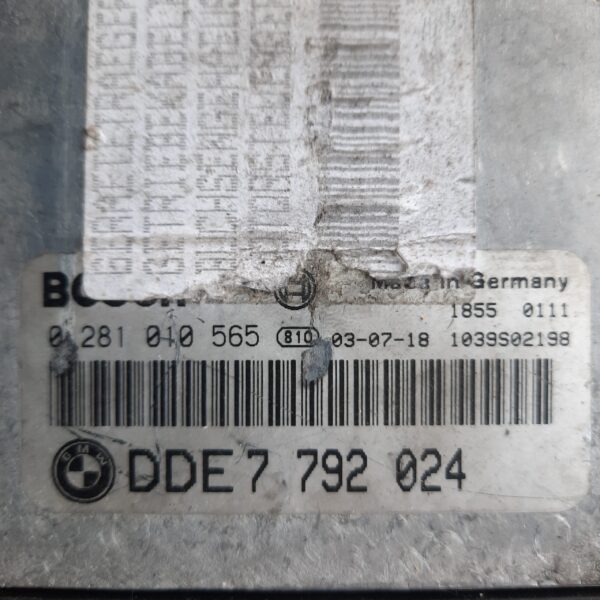 Calculator ECU BMW Seria 3 (1998-2005) [E46] 0281010565 DDE7792024