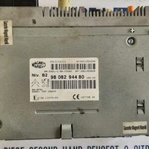 Unitate radio CD player cod 9808294480 Citroen C4 GRAND PICASSO Unitate radio CD player cod 9808294480 Citroen C4 GRAND PICASSO