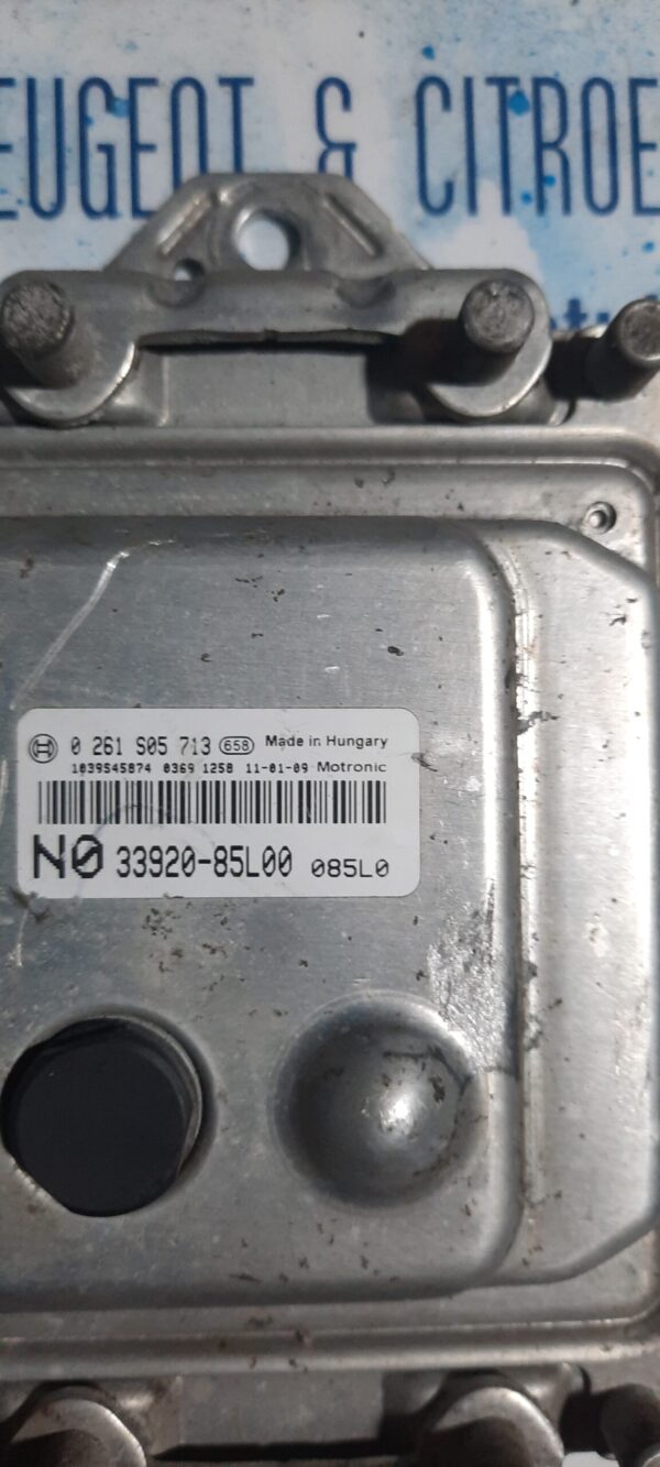ECU Calculator motor 33920-85L00 0261S05713 Opel Agila Suzuki Spalsh 1.2 benzina