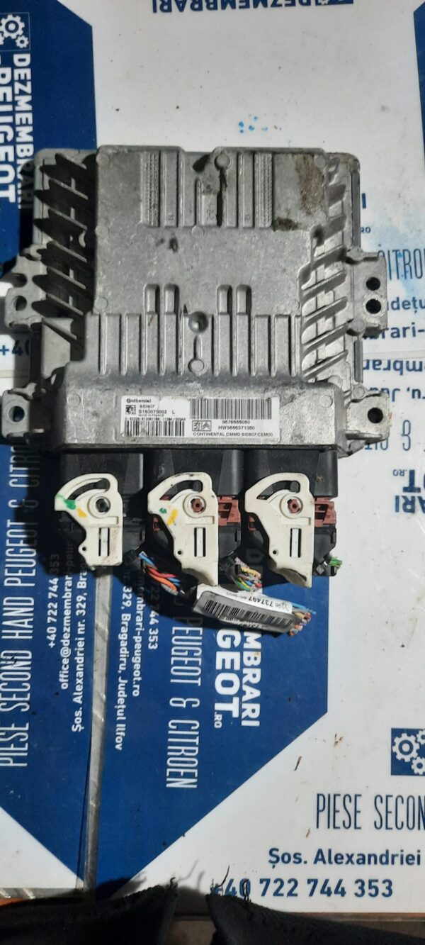 Calculator motor ECU Citroen C4 1.6 HDI cod motor 9HZ cod 9678686080