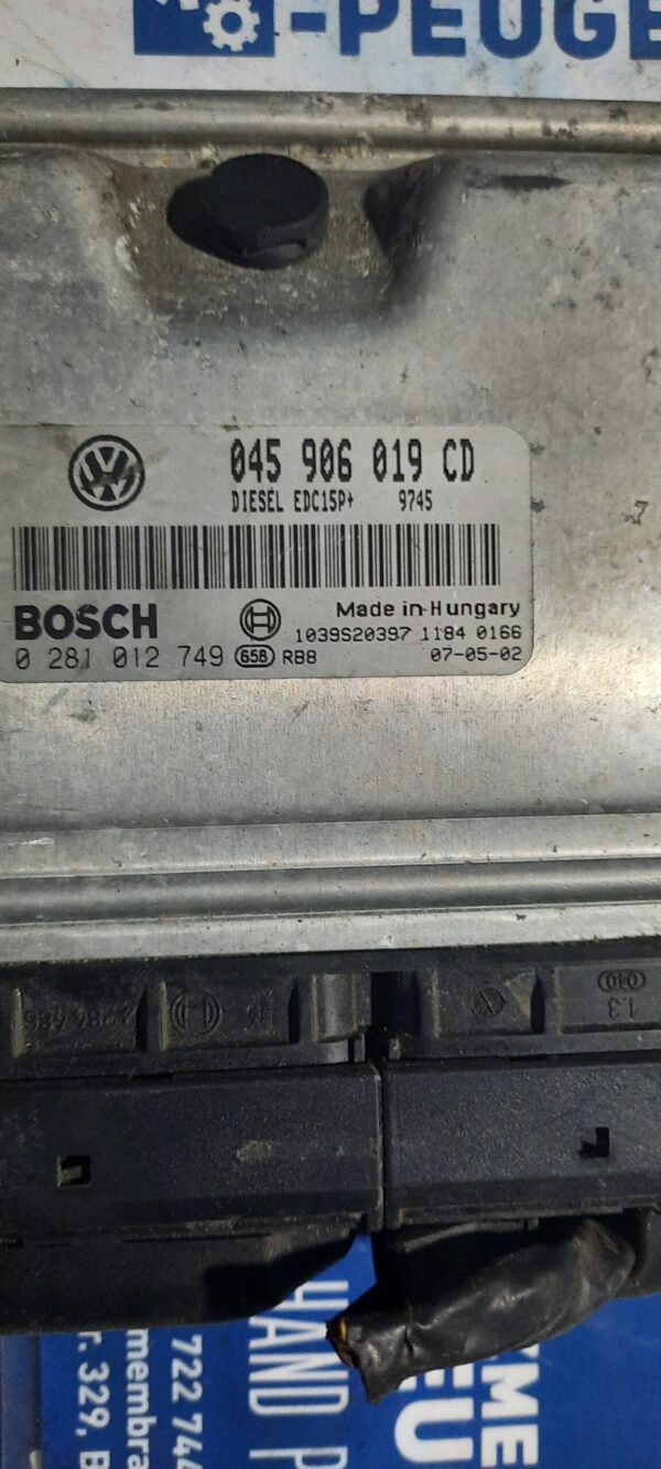 ECU Calculator Motor Skoda, Seat, Polo 045906019CD, 0281012749