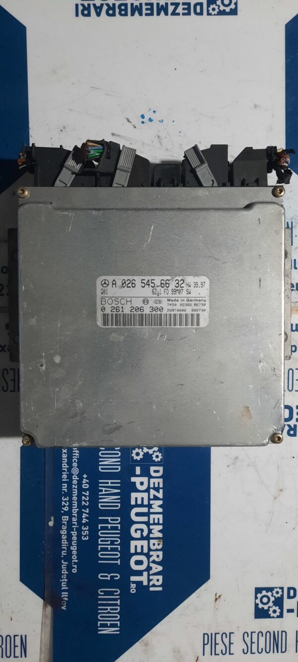 ECU Calculator motor Mercedes ML 3.2 A0265456632 0261206300 ME2.0 W163