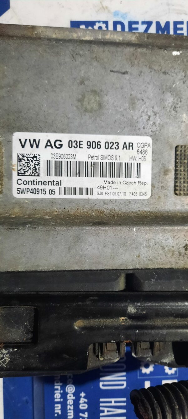 ECU Calculator motor Seat Ibiza 1.2 03E906023AR 5WP40915 SIMOS 9.1 CGPA