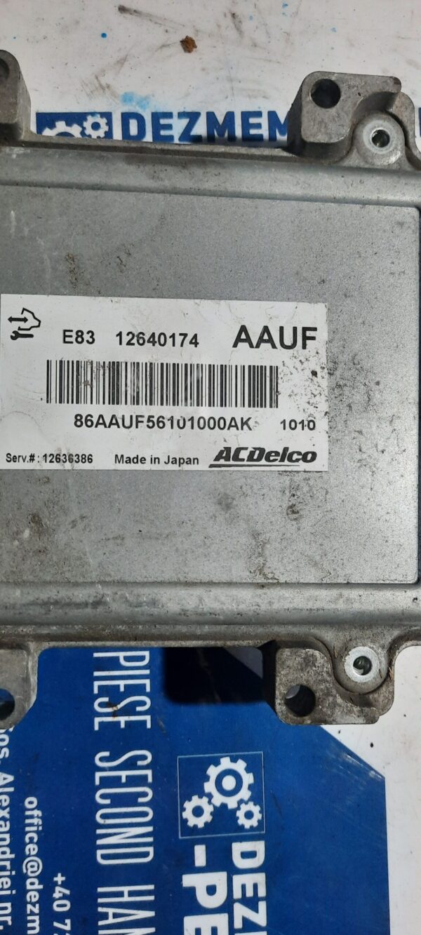 ECU OPEL MERIVA B 1.4 T E83 12640174 AAUF