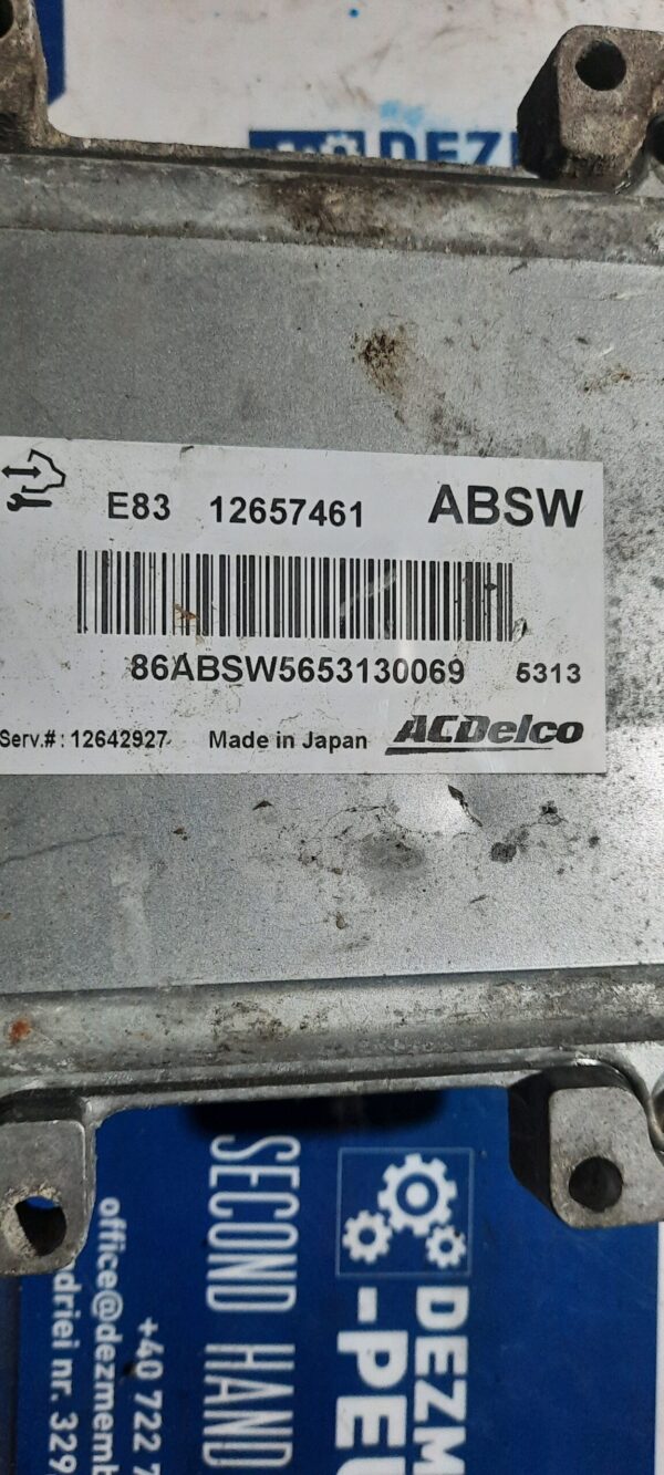ECU Calculator motor Opel Corsa E, Astra J 1.4 12657461 Calculator ABSW ACDELCO E83