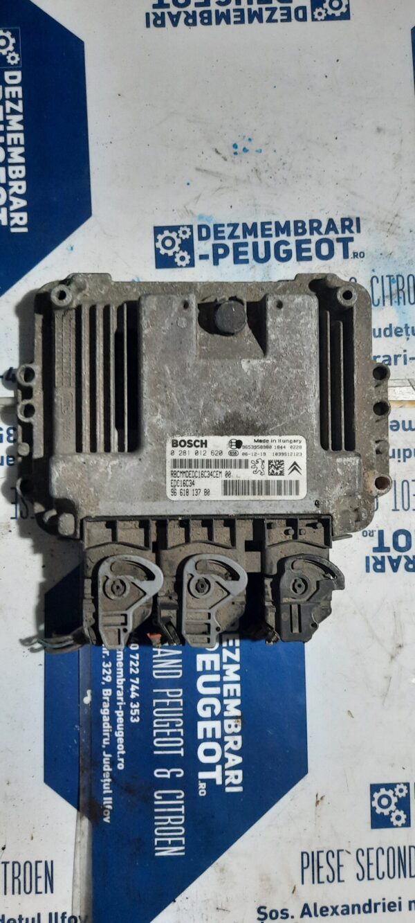 ECU Calculator motor Citroen Peugeot 1.6HDI 9661813780 0281012620 EDC16C34