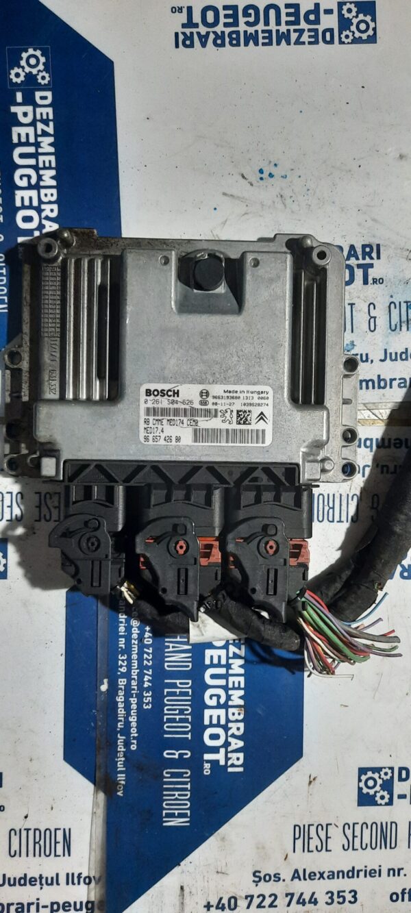 ECU Calculator motor PSA 1.6 THP 9665742680 0261S04626 MED17.4 ECU Calculator motor PSA 1.6 THP 9665742680 0261S04626 MED17.4