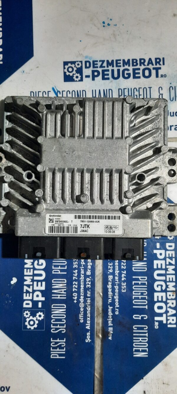 ECU Calculator motor Ford Focus 1.6 tdci 7M51-12A650-AUK 5WS40582L-T SID206