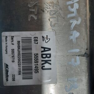 ECU Calculator motor Opel Astra J 1.7 CDTI cod 55591495 ABKJ ACDELCO E87 VAG