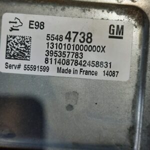 ECU Calculator motor Opel Astra J 1.6CDTI 55484738 ACDELCO E98 VAG
