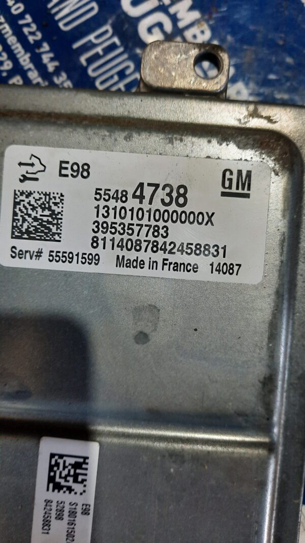 ECU Calculator motor Opel Astra J 1.6CDTI 55484738 ACDELCO E98 VAG