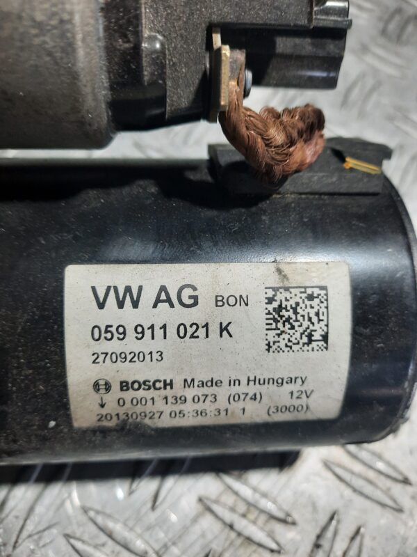 Electromotor cutie automata Audi A8 3.0 TDI 204 cai motor cod 059911021K