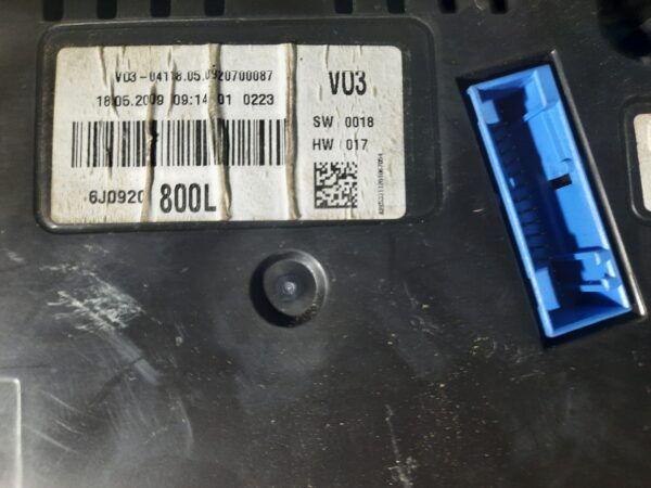 Ceasuri bord seat ibiza  1.4 tdi bms 6j0920800L an 2009
