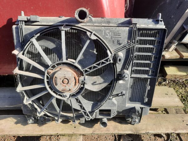 20240222_144856 Electroventilator cu suport 9687359380 Citroen C5 III 2.0 HDI 163cp 2009 -2013 Peugeot 508